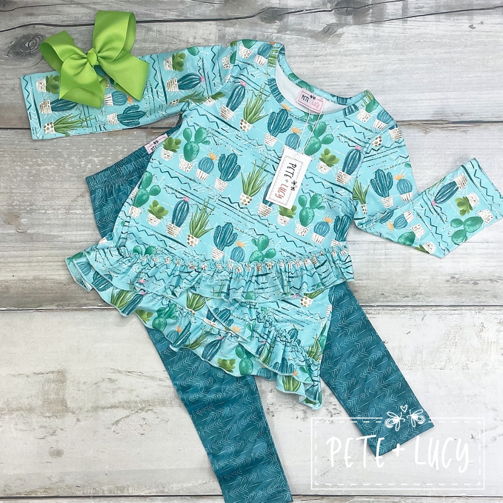 Prickly But Cute Pants Set